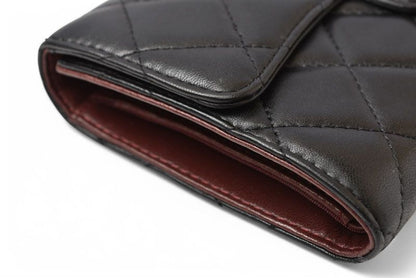 Chanel Wallet Trifold Chanel Wallet A31506 Timeless Classic Matelasse Caviar