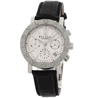 Bvlgari Watch SS Leather