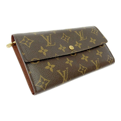 Louis Vuitton M61734 Monogram PVC Portefeuille Sarah Brown 403742 Long Wallet
