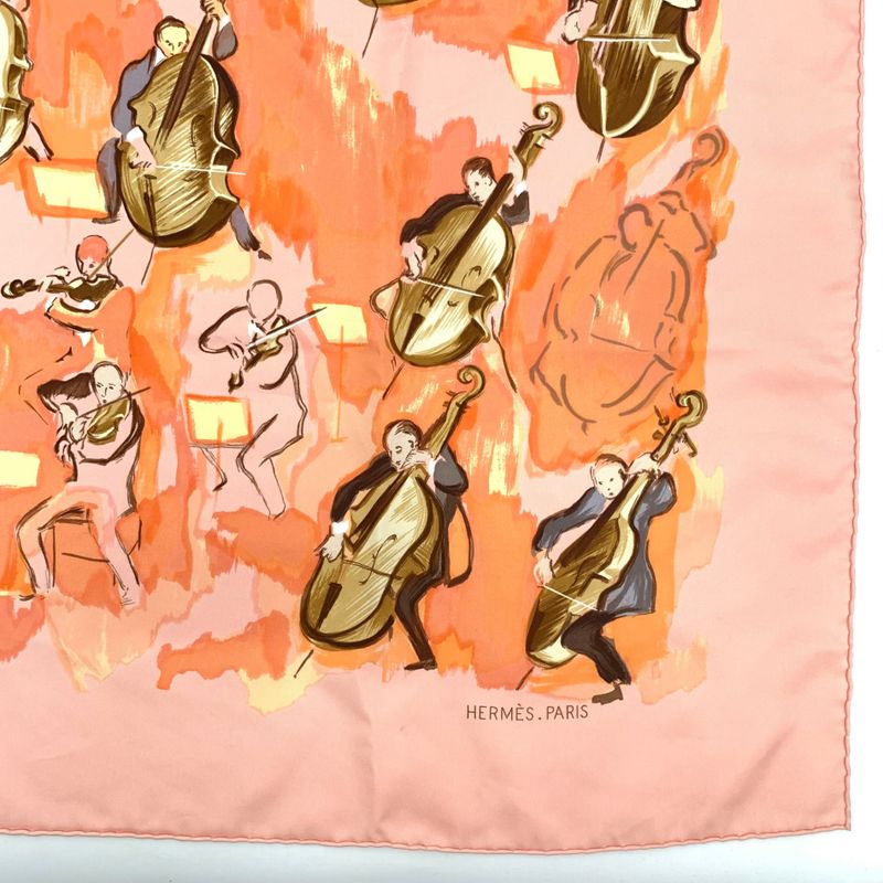 Hermes Carre 90 Silk Scarf Concerto