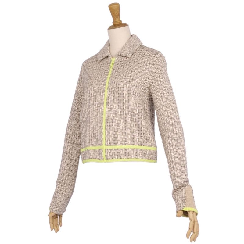 Hermes 2022 Jacket Zip Up Knit Cot