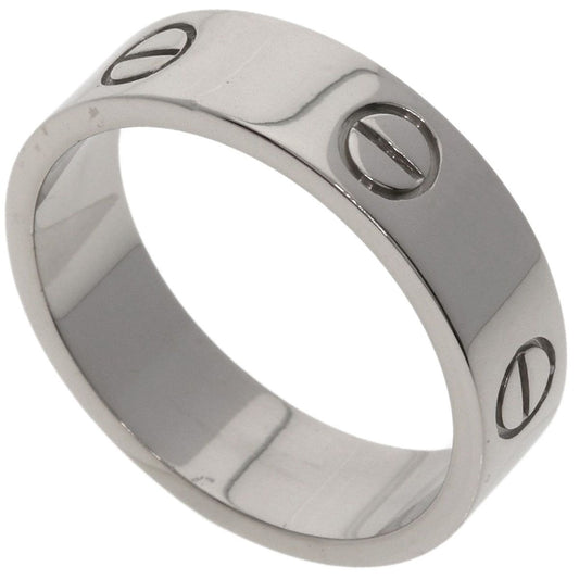 Cartier Love Ring 60 18K White Gold