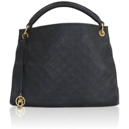Louis Vuitton Monogram Empreinte A-z-mm Shoulder Bag Leather Noir Black