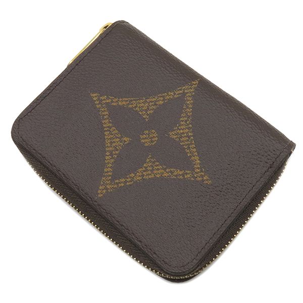 Louis Vuitton Coin Case Zippy Coin Purse Monogram Giant Canvas Monogram Gold