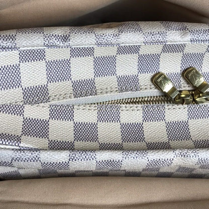 Louis Vuitton Damier Azur Naviglio Shoulder Bag Price Negotiation Welcome — view 12