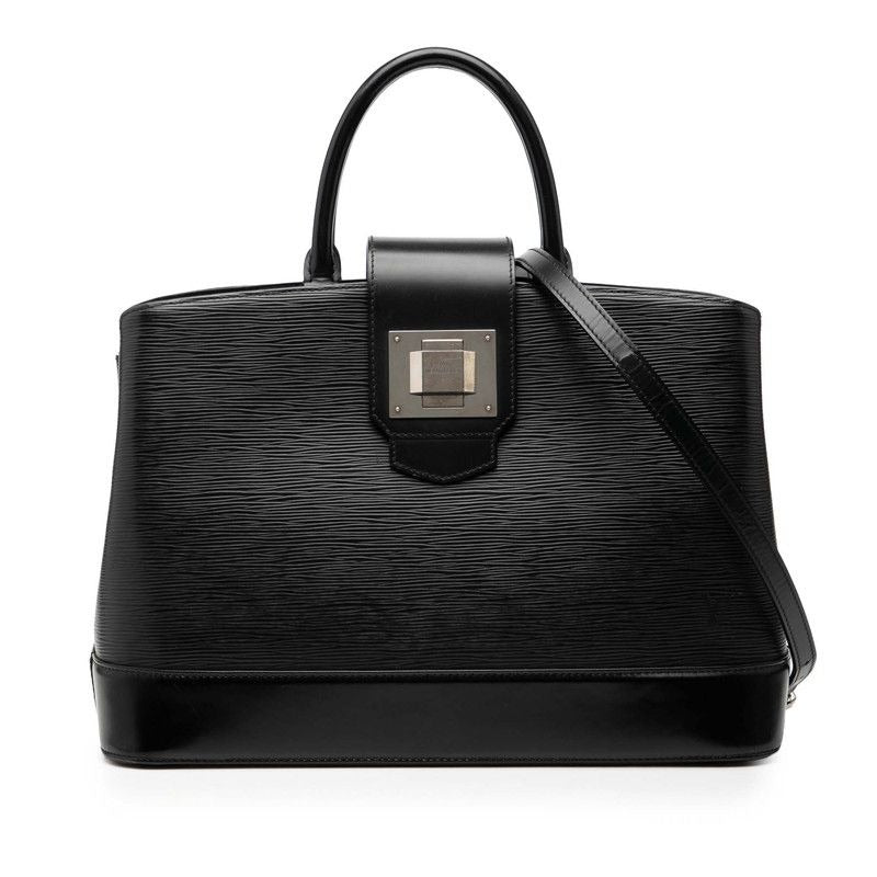 Louis Vuitton Epi Mirabo GM 2-Way Shoulder Bag Noir Black Leather