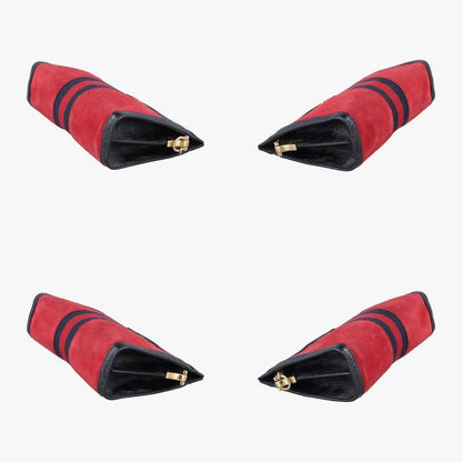 Gucci Ophidia Red And Black Suede 503877 I023532988