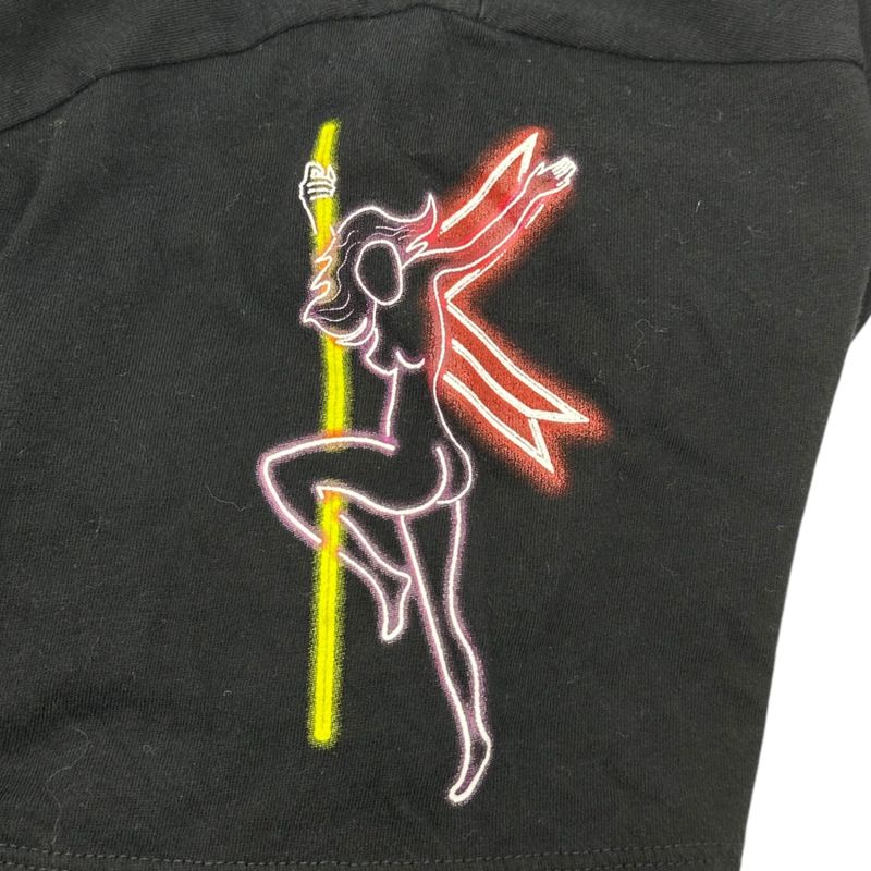 Gucci "elton John" Destruction Graphic Print T-Shirt Damaged Graphic Print