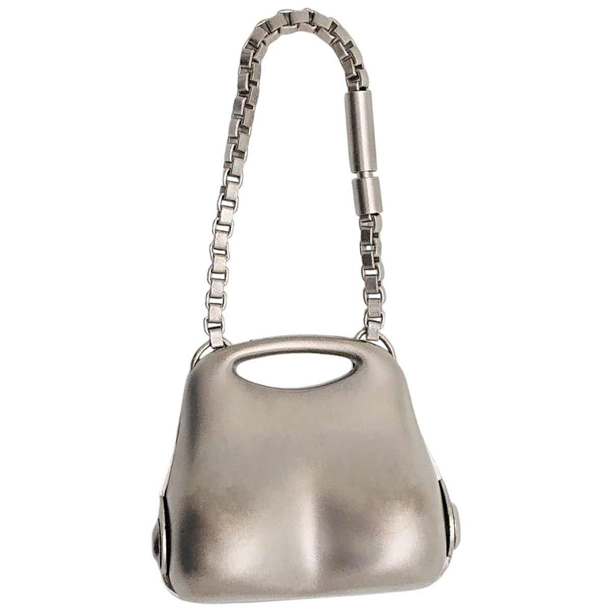 Chanel Bag Charm CC Logo Silver — view 2