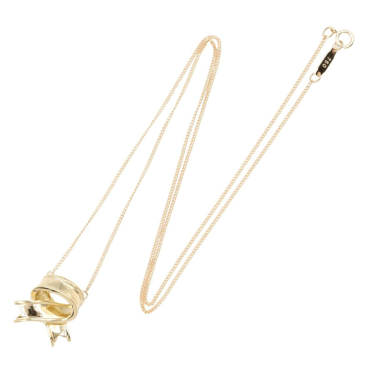 Tiffany & Co. Necklace Cross Ribbon — view 2