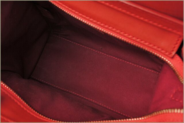 Celine Branded Bag Preowned Handbag Shoulder Bag Nano Shopper Luggage Brig Cles