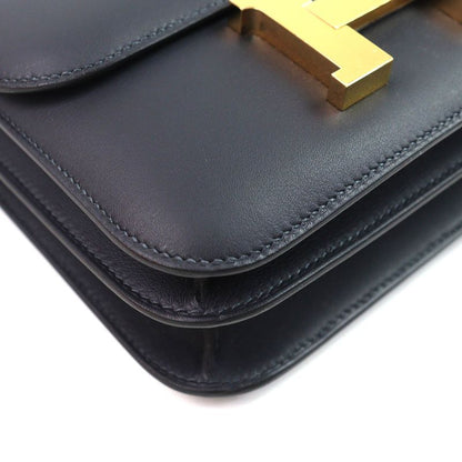 Hermes Constance 3 Mini 18 Miroir Vosuft Cavan Gold Hardware Shoulder Bag