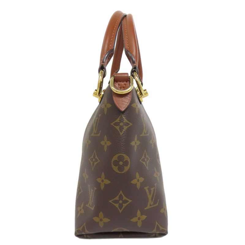 Louis Vuitton M43976 V Tote BB Handbag Monogram Canvas Women