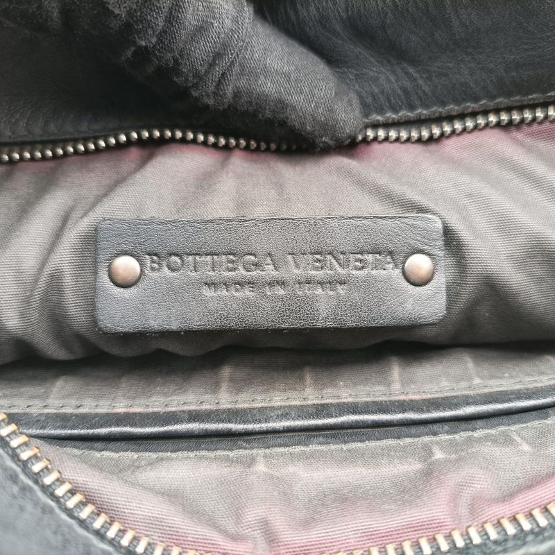 Bottega Veneta Intrecciato Black Lambskin B05020263k