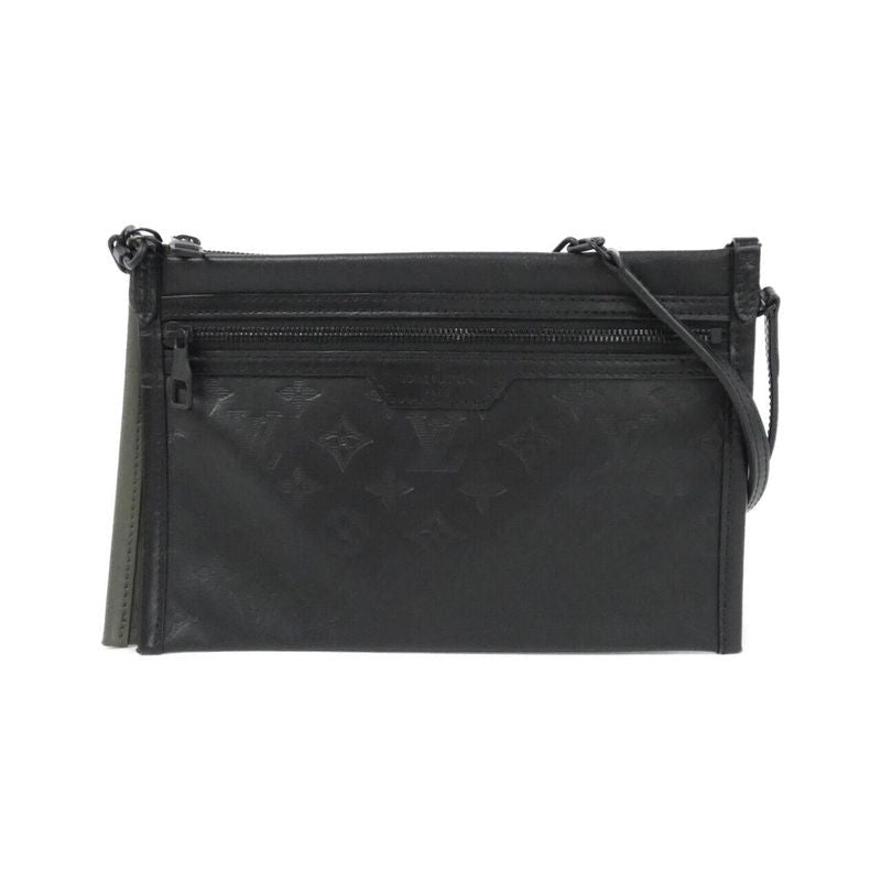 Louis Vuitton Monogram Shadow Flat Messenger 2019 pf Shoulder Bag
