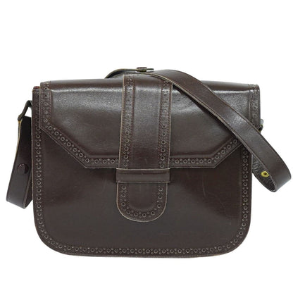 Saint Laurent Yves YSL Leather Shoulder Bag