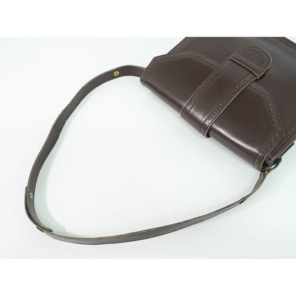 Saint Laurent Yves YSL Leather Shoulder Bag — view 4