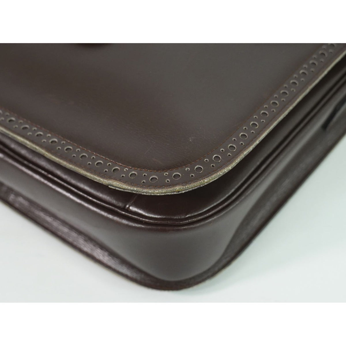 Saint Laurent Yves YSL Leather Shoulder Bag — view 7