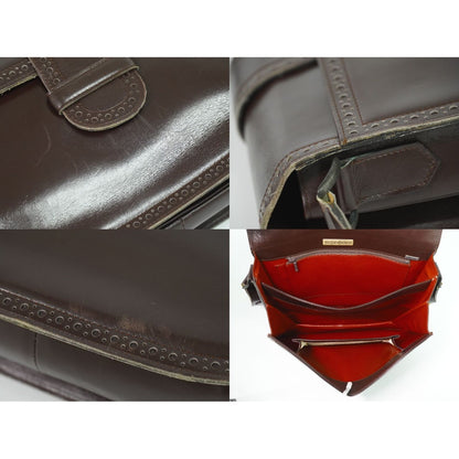 Saint Laurent Yves YSL Leather Shoulder Bag — view 8