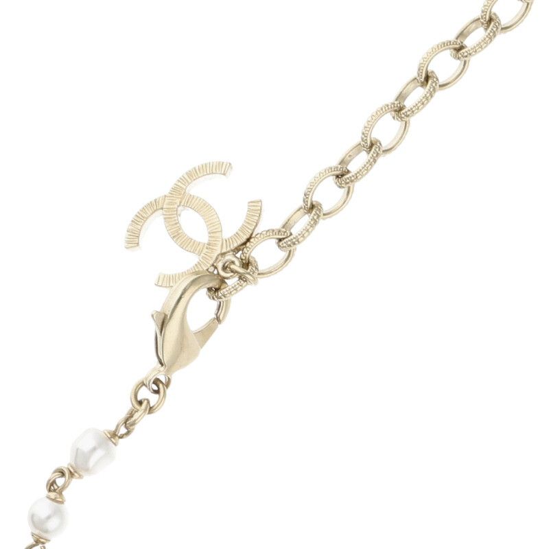 Chanel A21 K Rhinestone Multi-motif Necklace Women