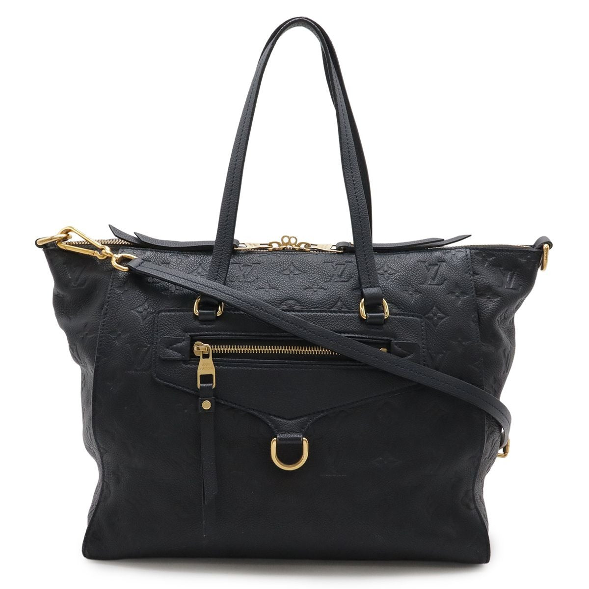 Louis Vuitton Monogram Empreinte Luminuse PM Tote 2-Way Shoulder Bag Leather