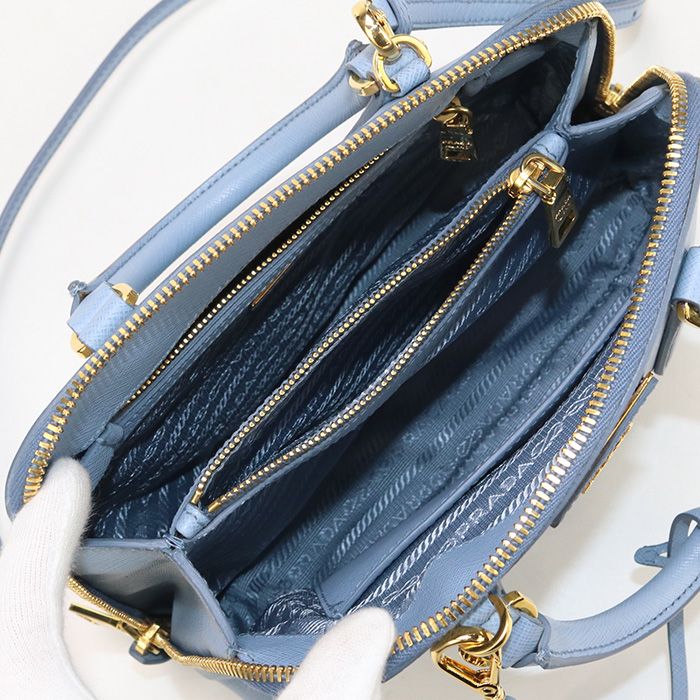 Prada 2WAY Bl0838 Handbag Leather Women