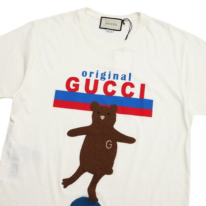 Gucci Short Sleeve T-shirt Size M BearCut And Sewn Cotton Made In