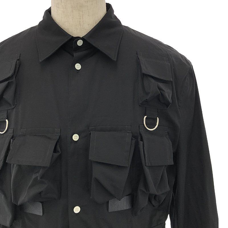 Prada - 2024ss - Utility Single-breasted Jacket Ugi267 Utility Multi-pocket