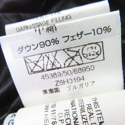 Bvlgari Moncler Badia Special Logo Patch Hooded Down Jacket Black 0 — view 11