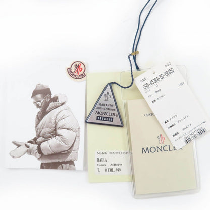 Bvlgari Moncler Badia Special Logo Patch Hooded Down Jacket Black 0 — view 13