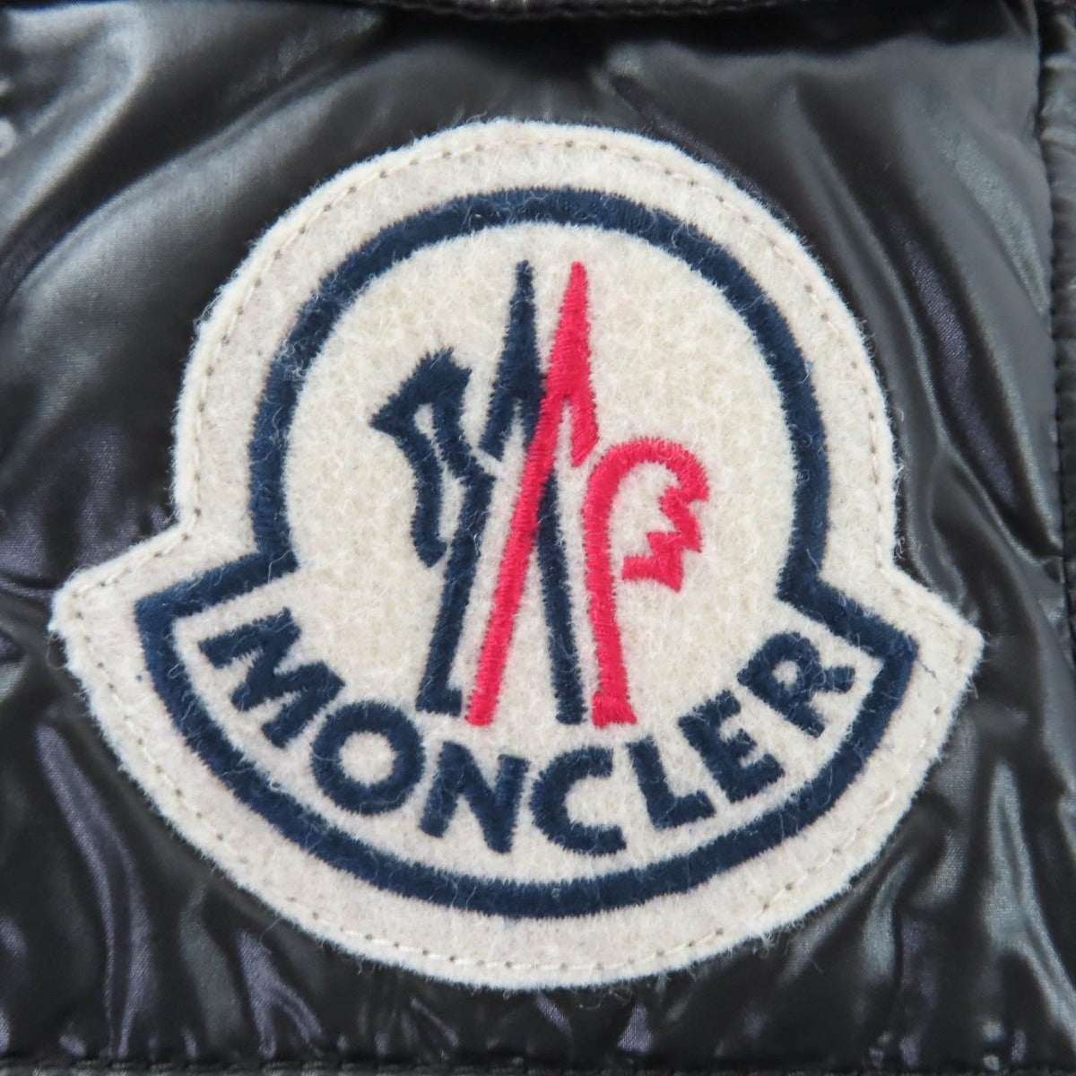 Bvlgari Moncler Badia Special Logo Patch Hooded Down Jacket Black 0 — view 6