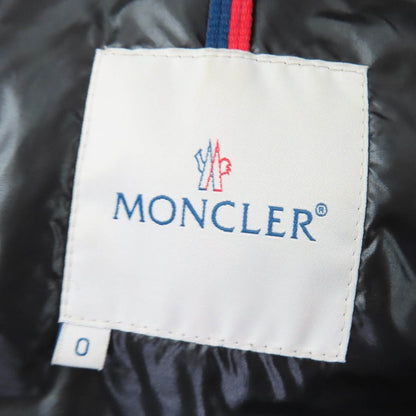 Bvlgari Moncler Badia Special Logo Patch Hooded Down Jacket Black 0 — view 8