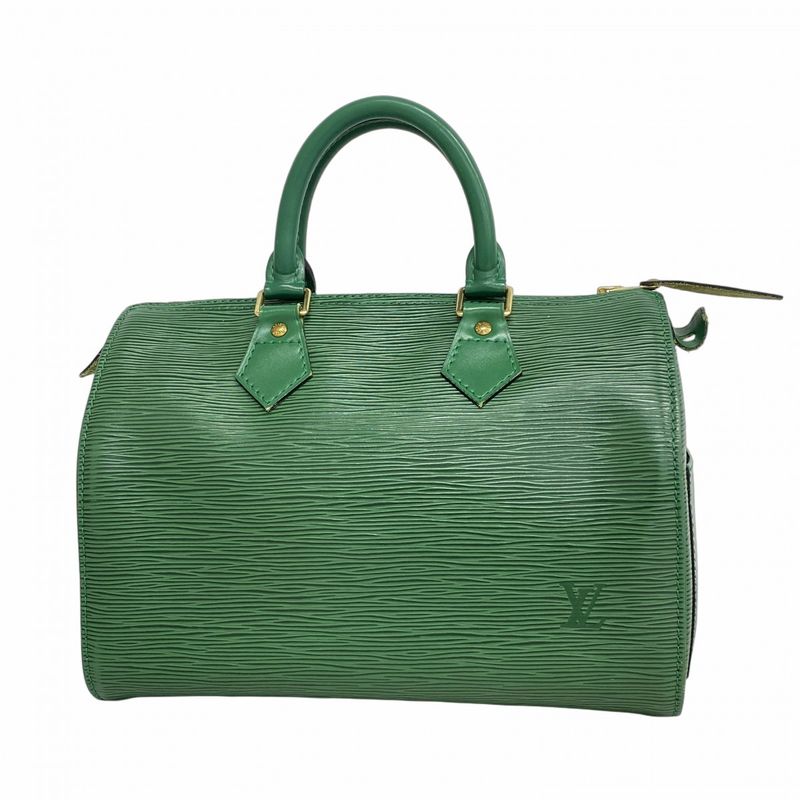 Louis Vuitton Handbag Epi Speedy 25 M43014 Borneo Green Women's