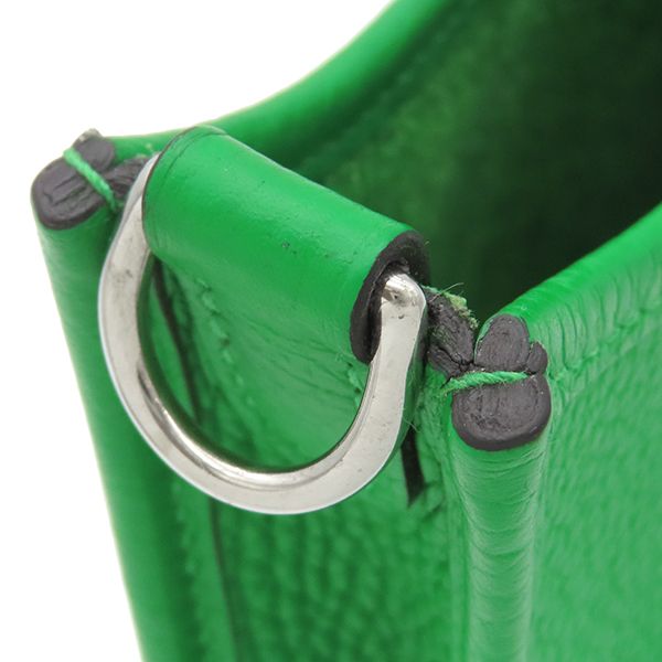 Hermes Shoulder Bag Evelyn TPM Amazon Taurillon Clemence Bamboo Silver Hardware