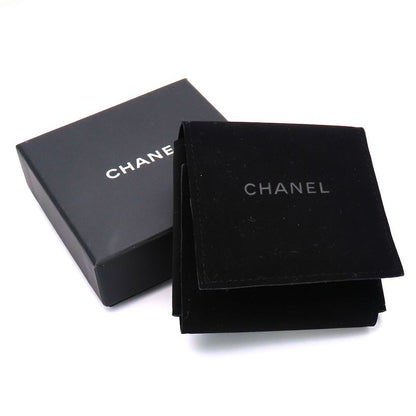 Chanel Earrings Triple Star Coco Mark Metal Gold Plated Accessories 3strand