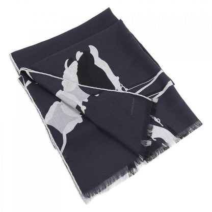 Hermes Rodeo Noir Stole