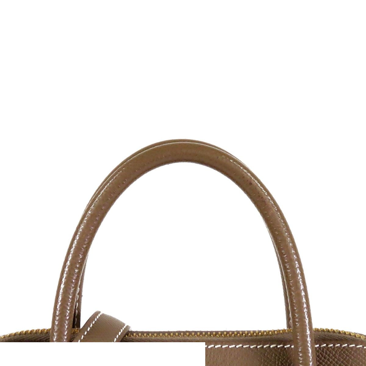 Hermes Bolide 1923 25 Etoupe Gold Epsom 2-Way Shoulder Bag — view 4