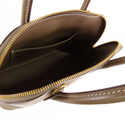 Hermes Bolide 1923 25 Etoupe Gold Epsom 2-Way Shoulder Bag — view 5