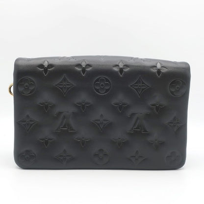 Louis Vuitton Pochette Cousin Shoulder Bag M82116 Monogram Black Gold