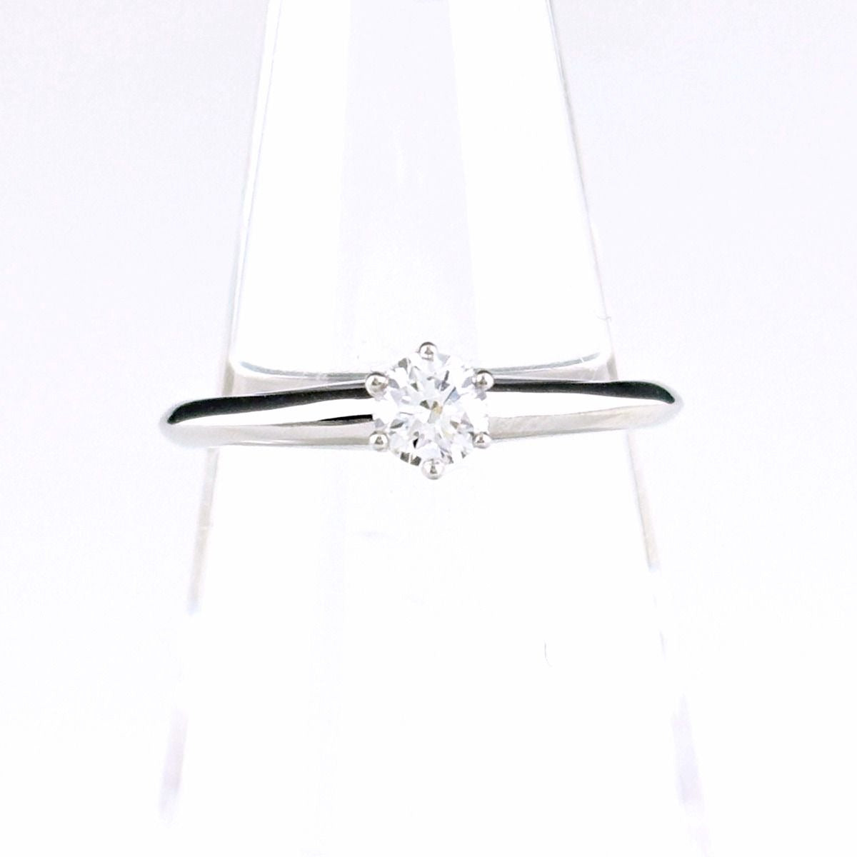 Tiffany & Co Solitaire le Ring Platinum Diamond