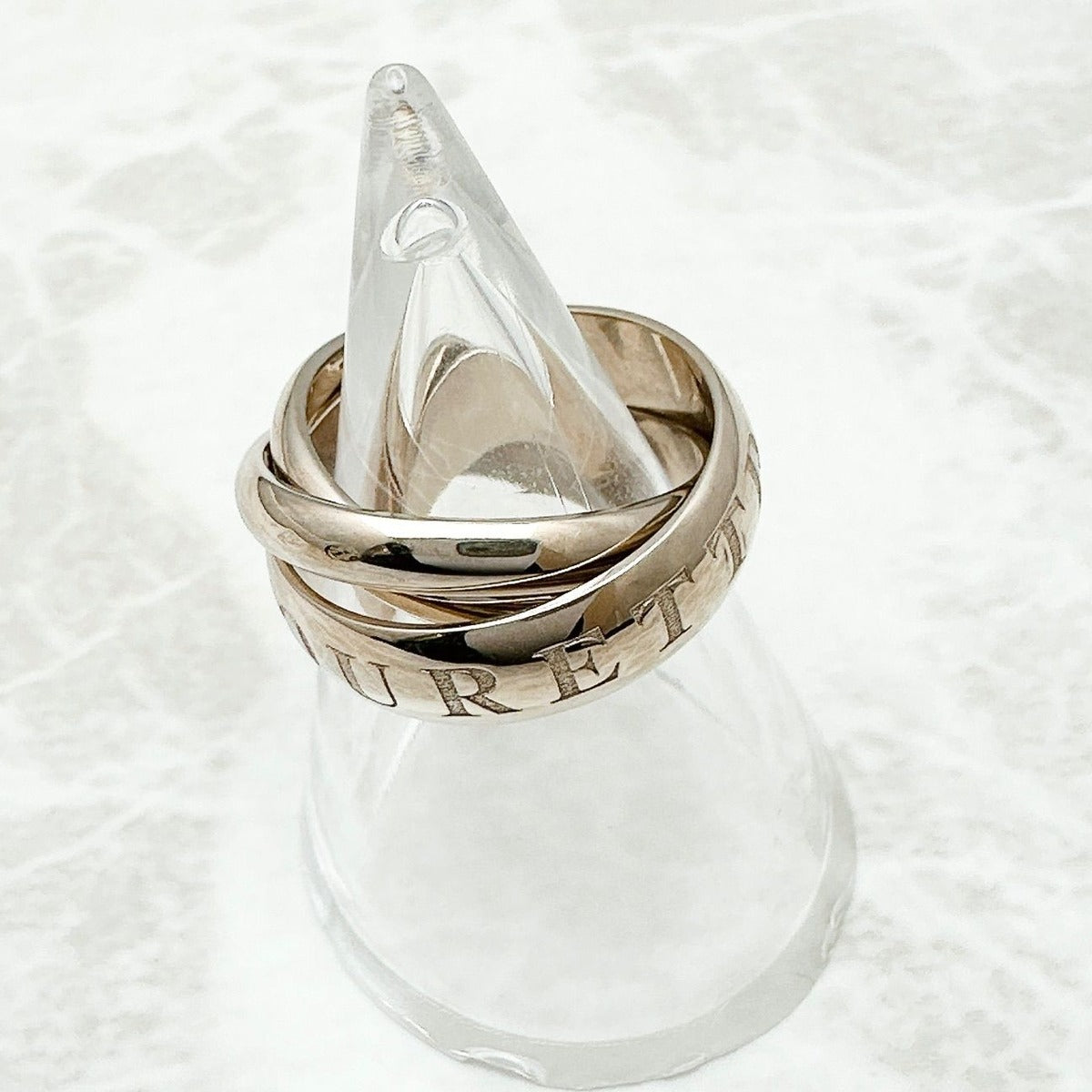 Cartier Trinity Limited White Gold Ring 50 — view 2