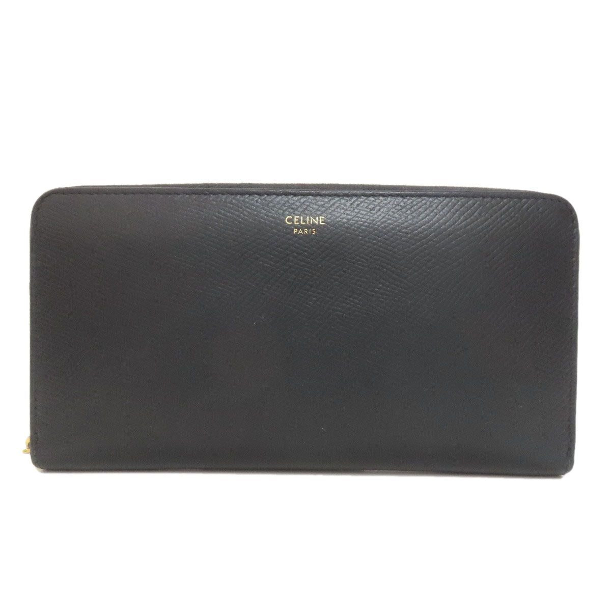 Celine Zip Around Wallet Leather