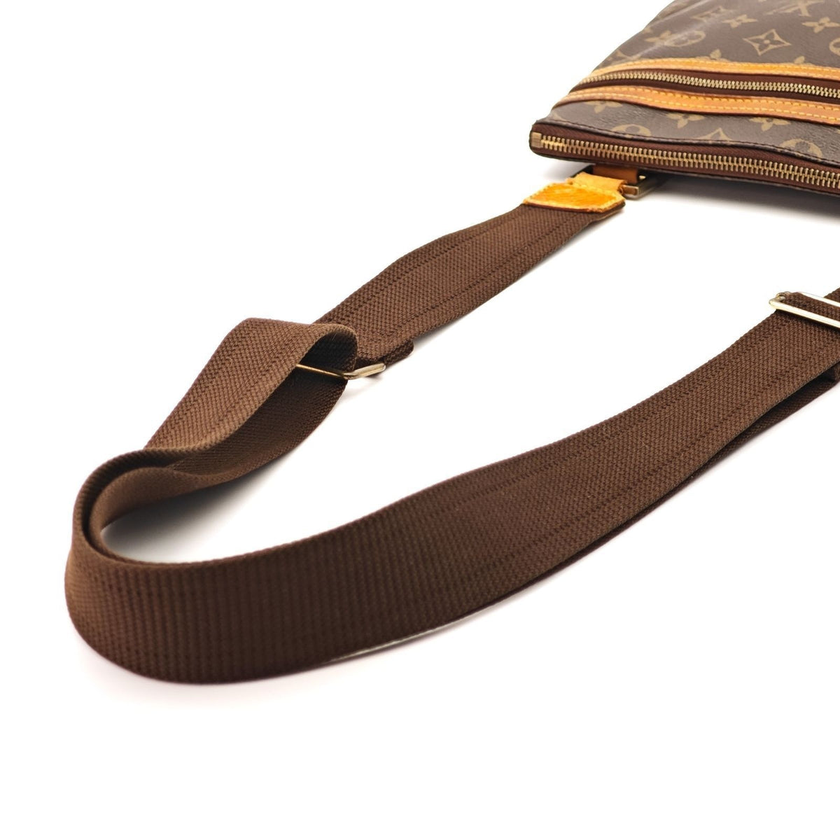 Louis Vuitton Pochette Bosphere Shoulder Bag Light Brown