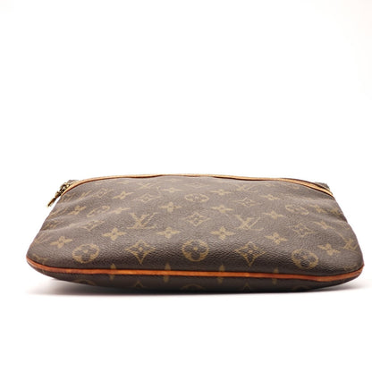 Louis Vuitton Pochette Bosphere Shoulder Bag Light Brown