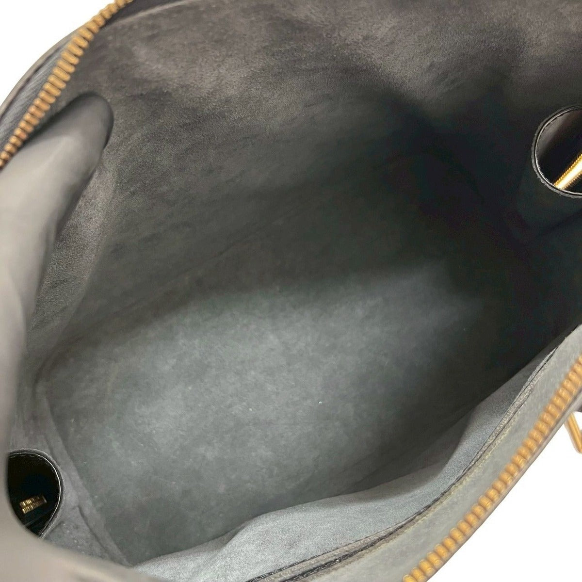 Louis Vuitton Vintage Alma Epi Leather Boston Bag Black — view 9