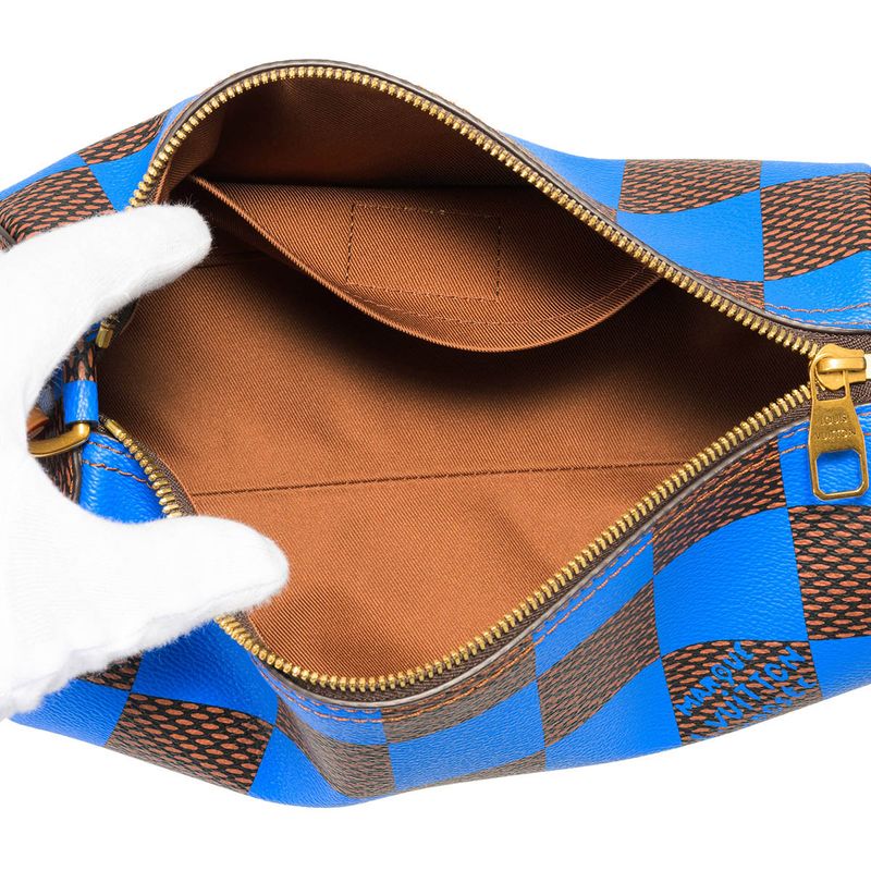 Louis Vuitton Shoulder Bag Soft Porochon PM Blue