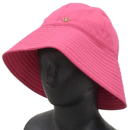 Unused With Tags Gucci 2023item 729470 Brella Cloche GG Metal Nylon Bucket Hat