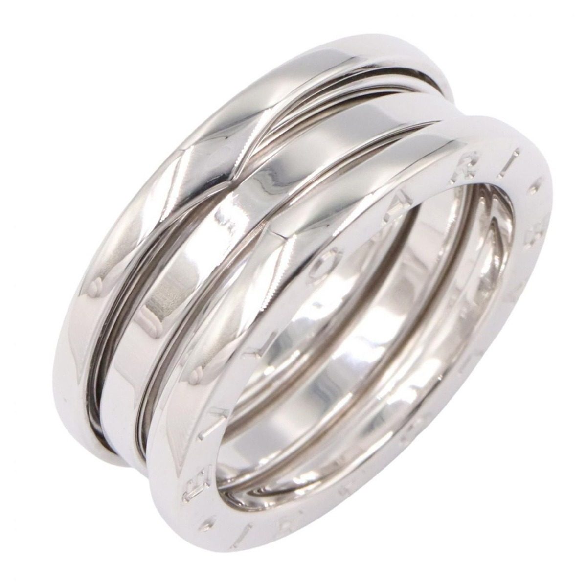 Bvlgari Ring B-zero One Band 18k White Gold