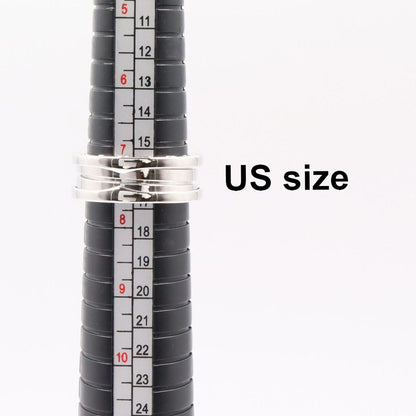 Bvlgari Ring B-zero One Band 18k White Gold — view 7