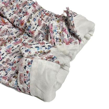 Chanel Jacket Size 34 S Women - P74009 White X Pink X Multi Long Sleeves /